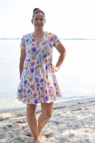 Fadenkäfer Papierschnittmuster Kleid Valentina Damen